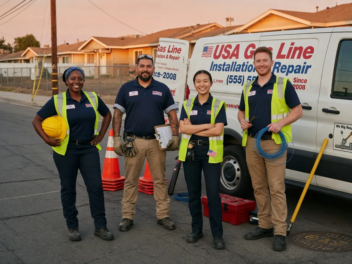 Gas Line Installation company in California